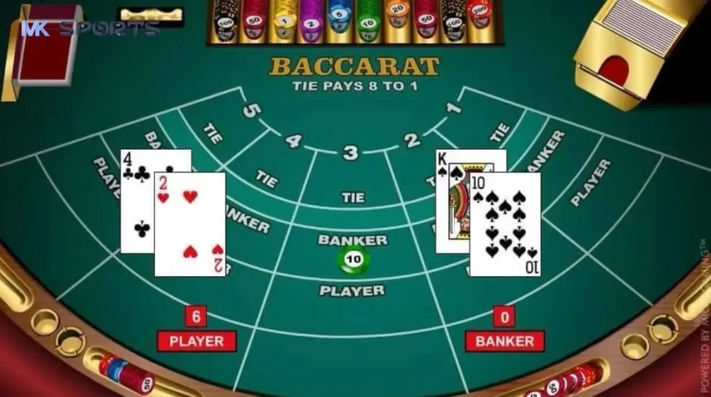 Chi tiết cách chơi Baccarat cực đơn giản tại MK Sports